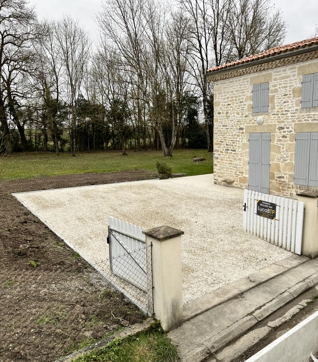 Réalisation LucaBTP - Allée résidentielle